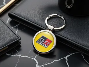 Toyota Anelli Chiave Uomo Acciaio Inox Struttura Minimal